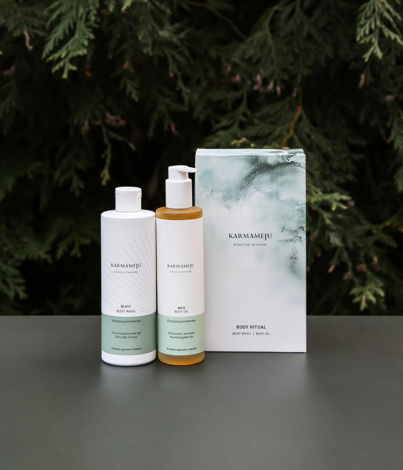 BODY RITUAL gift box - body wash and body oil